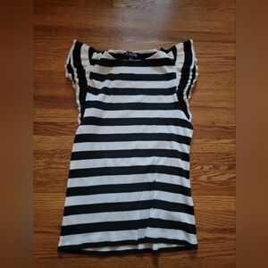 J Crew Ruffle Sleeve Top